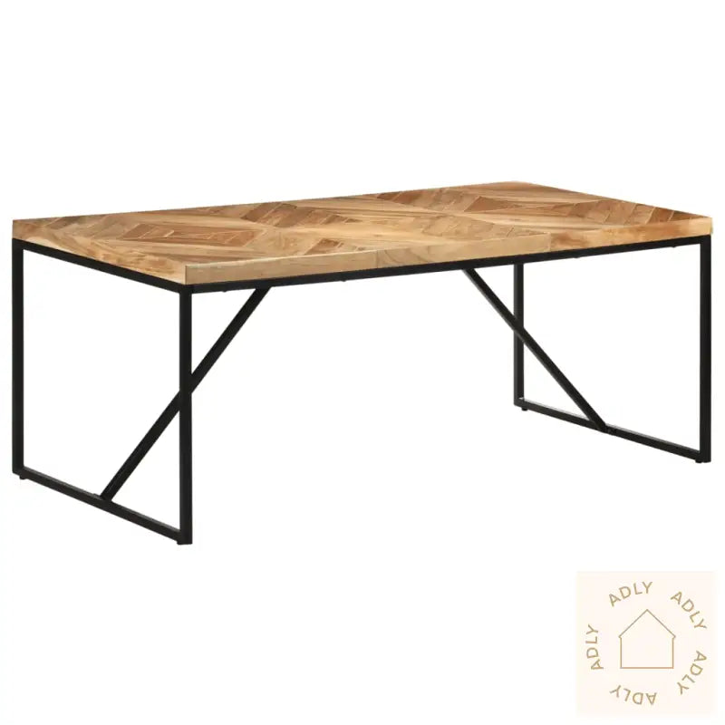 Spisebord 180X90X76 Cm Heltre Akasie Og Mango