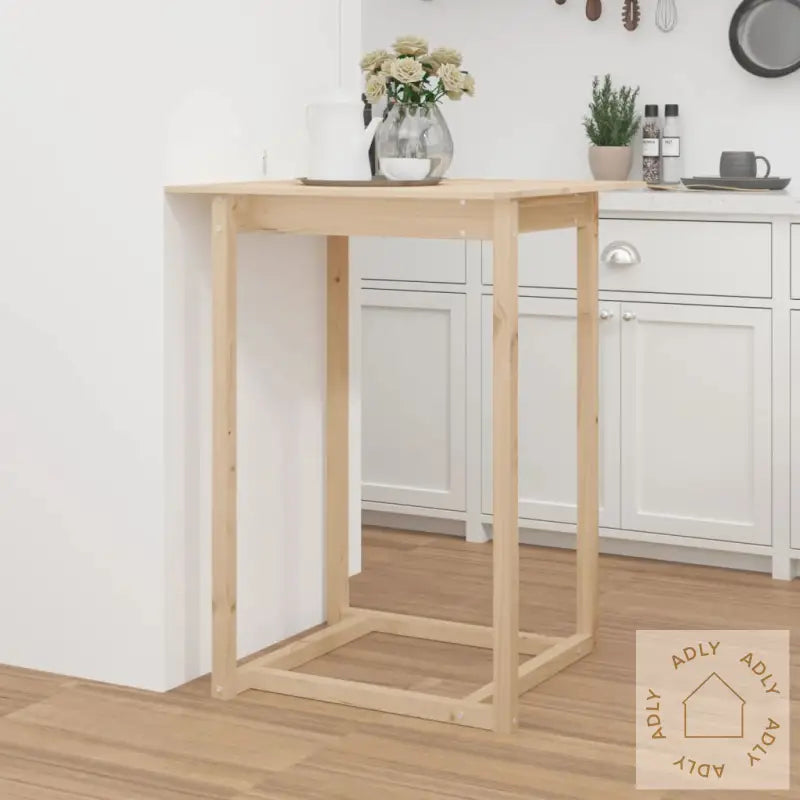 Barbord 80X80X110 Cm Heltre Furu