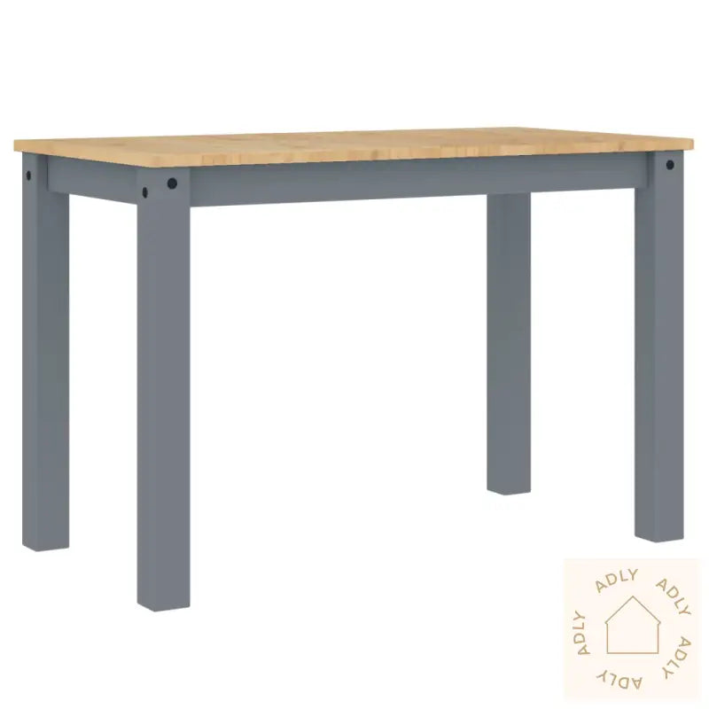Spisebord Panama Grå 117X60X75 Cm Heltre Furu