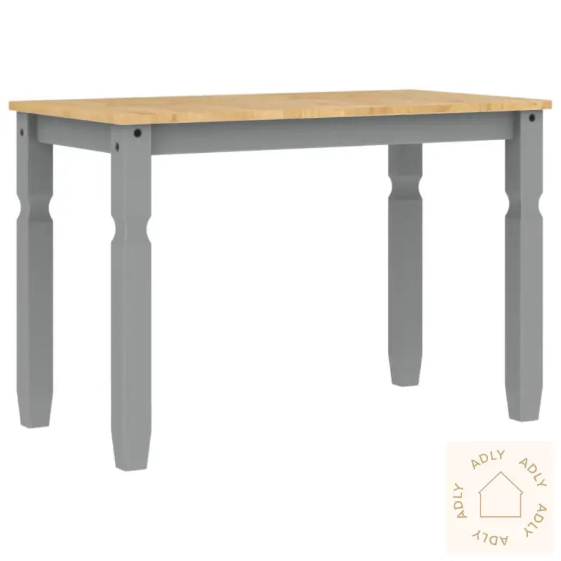 Spisebord Corona Grå 112X60X75 Cm Heltre Furu