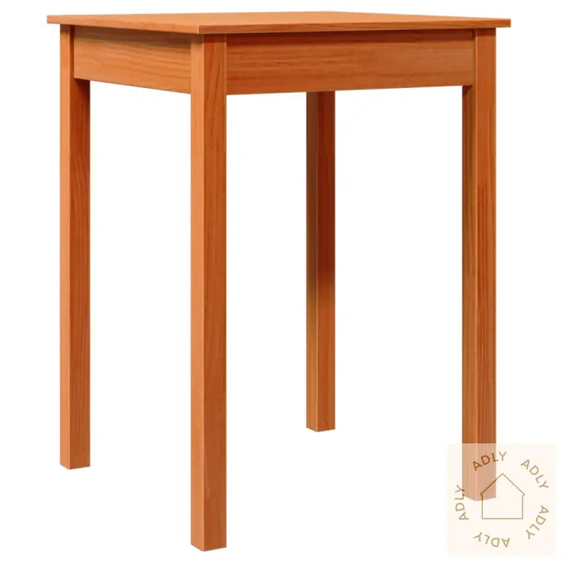 Spisebord Voksbrun 55X55X75 Cm Heltre Furu