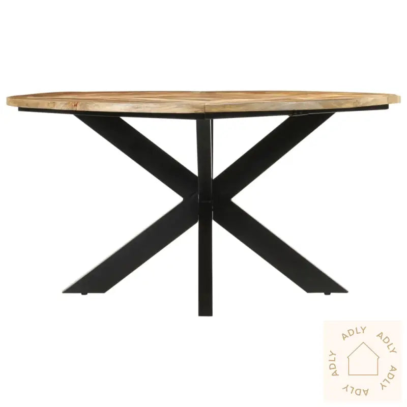 Spisebord Ø150X76 Cm Grov Heltre Mango