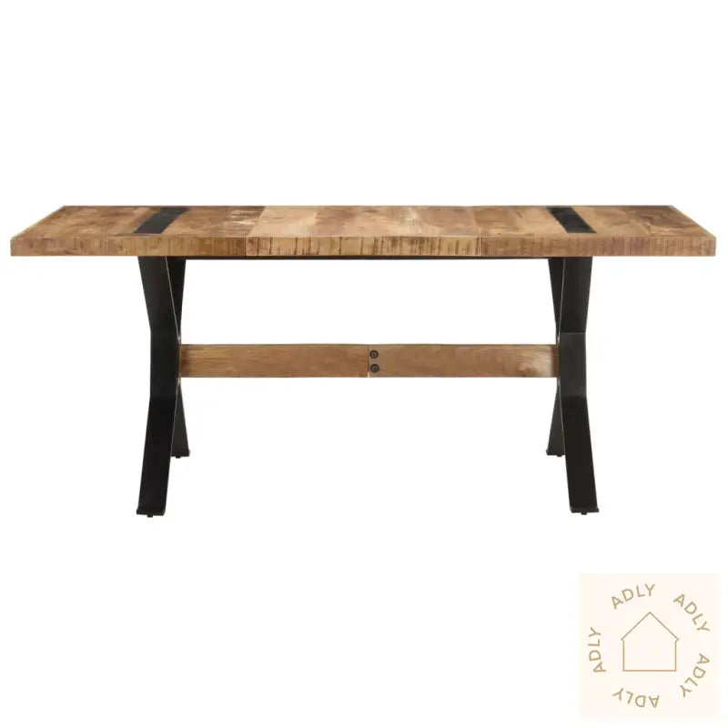 Spisebord 180X90X76 Cm Grovt Mangotre