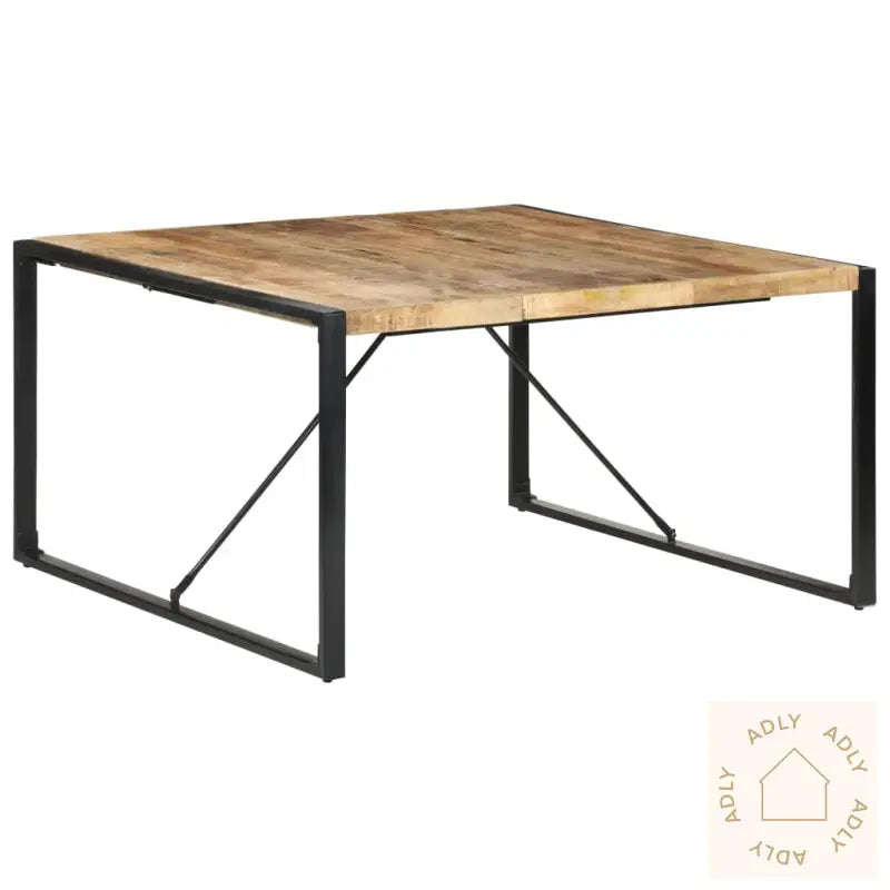 Spisebord 140X140X75 Cm Grovt Mangotre