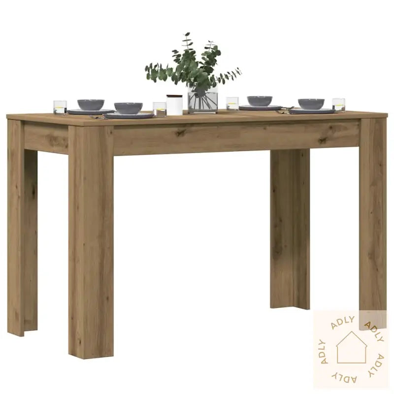 Spisebord Artisan Eik 120X60X76 Cm Konstruert Tre