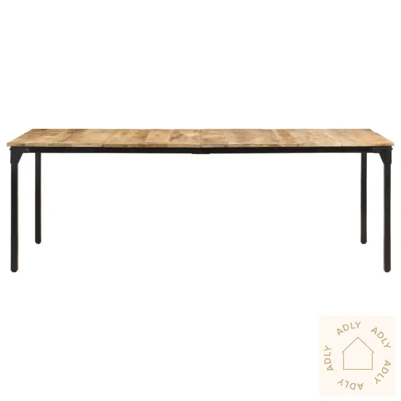 Spisebord 220X100X76 Cm Grovt Mango