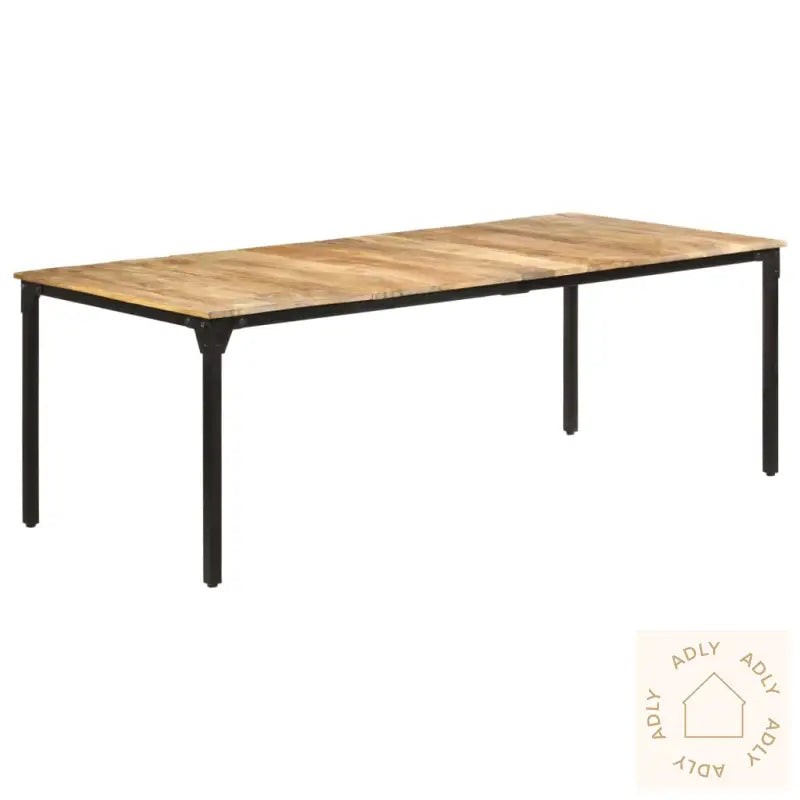 Spisebord 220X100X76 Cm Grovt Mango