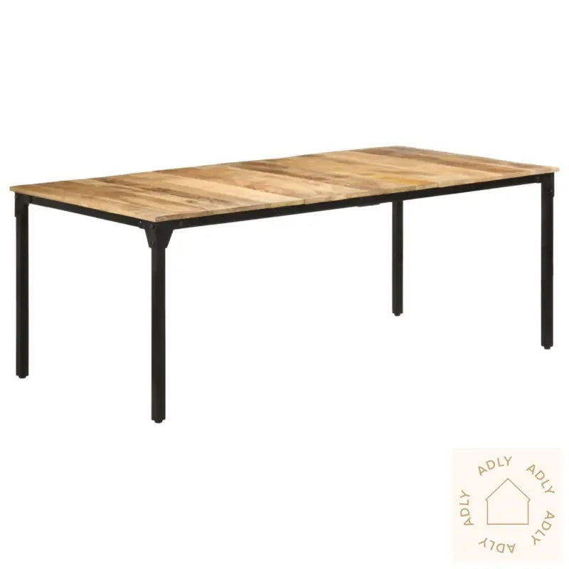 Spisebord 200X100X76 Cm Grovt Mango