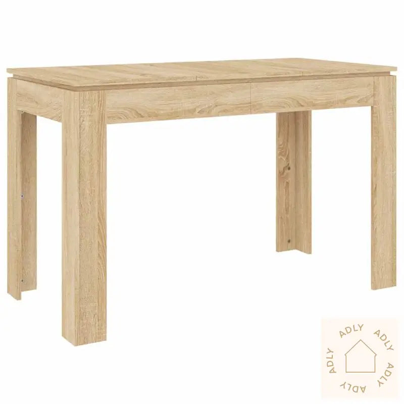 Spisebord Sonoma Eik 120X60X76 Cm Konstruert Tre