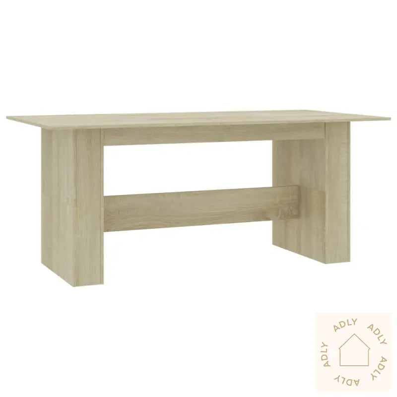 Spisebord Sonoma Eik 180X90X76 Cm Konstruert Tre