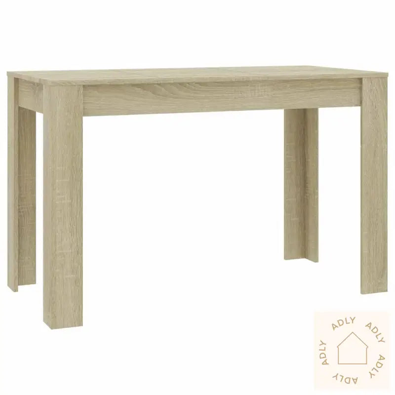 Spisebord Sonoma Eik 120X60X76 Cm Konstruert Tre