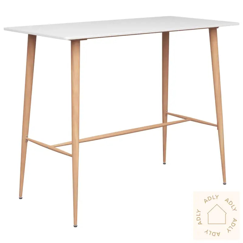 Barbord Hvit 120X60X105 Cm