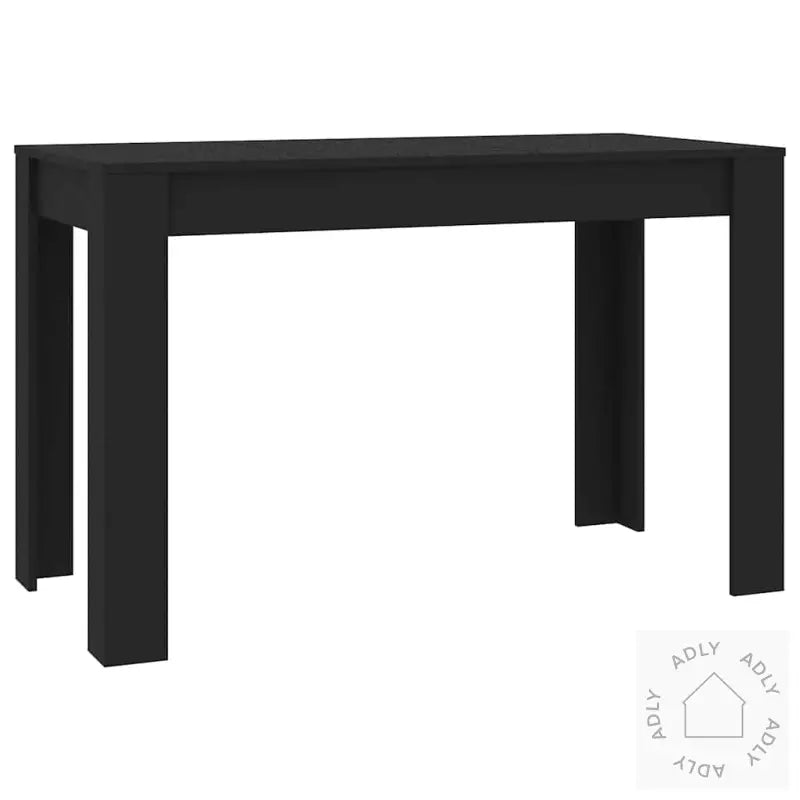 Spisebord Svart 120X60X76 Cm Konstruert Tre