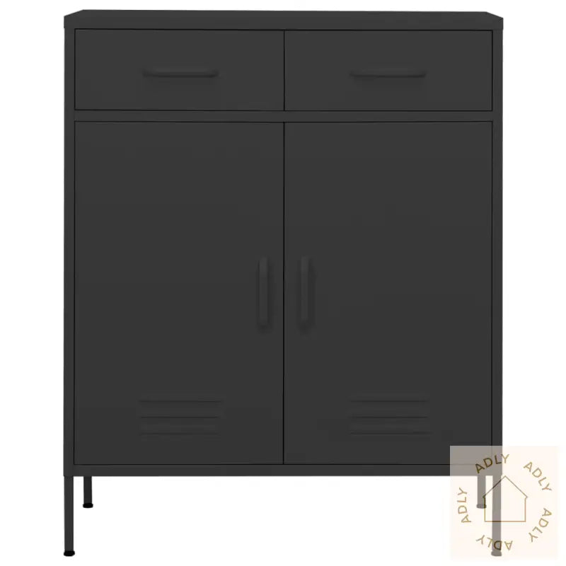 Oppbevaringsskap Antrasitt 80X35X101,5 Cm Stål