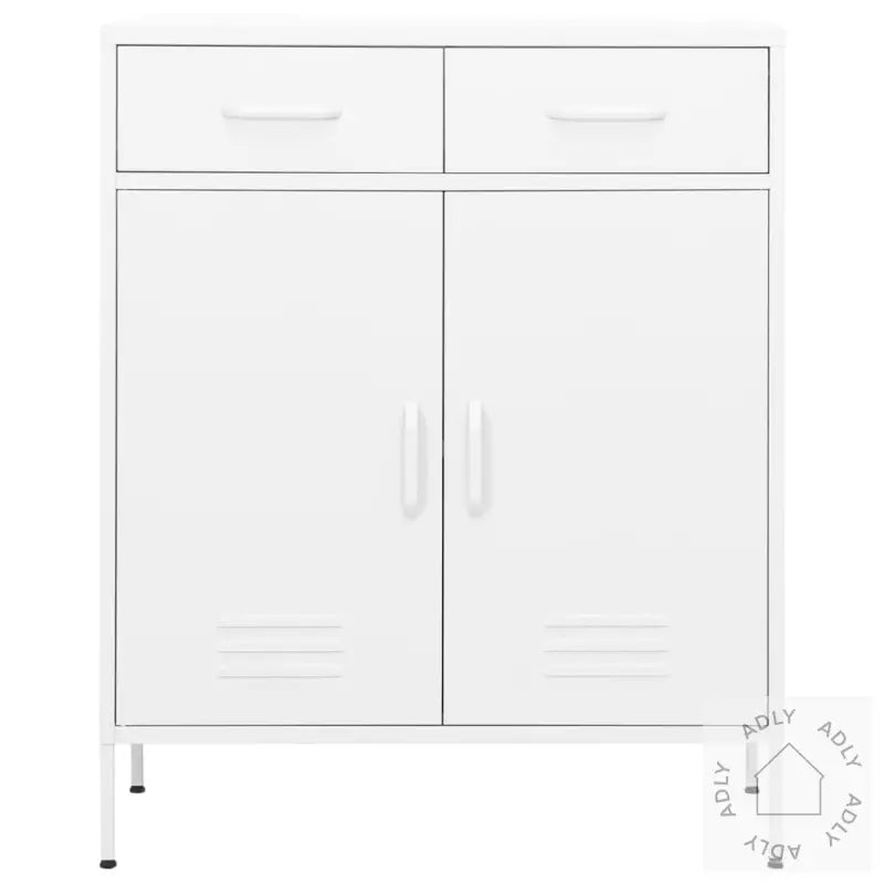 Oppbevaringsskap Hvit 80X35X101,5 Cm Stål