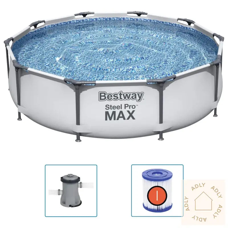 Bestway Steel Pro Max Svømmebasseng 305X76 Cm