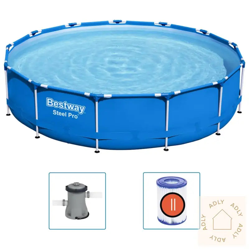 Bestway Rammebasseng Steel Pro 396X84 Cm