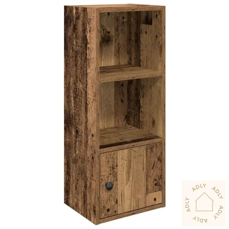 Bokhylle Gammelt Tre 31X24X77 Cm Konstruert Tre