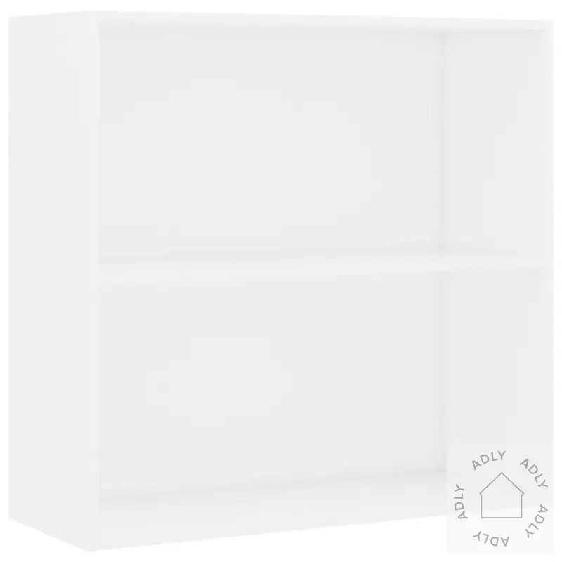 Bokhylle Hvit 80X30X76,5 Cm Konstruert Tre