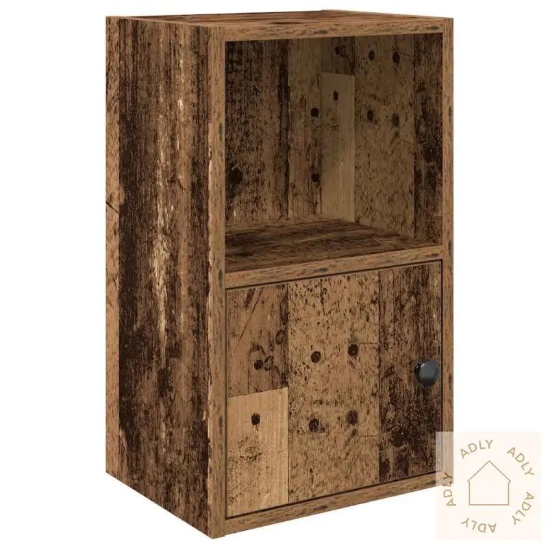 Bokhylle Gammelt Tre 31X24X52 Cm Konstruert Tre