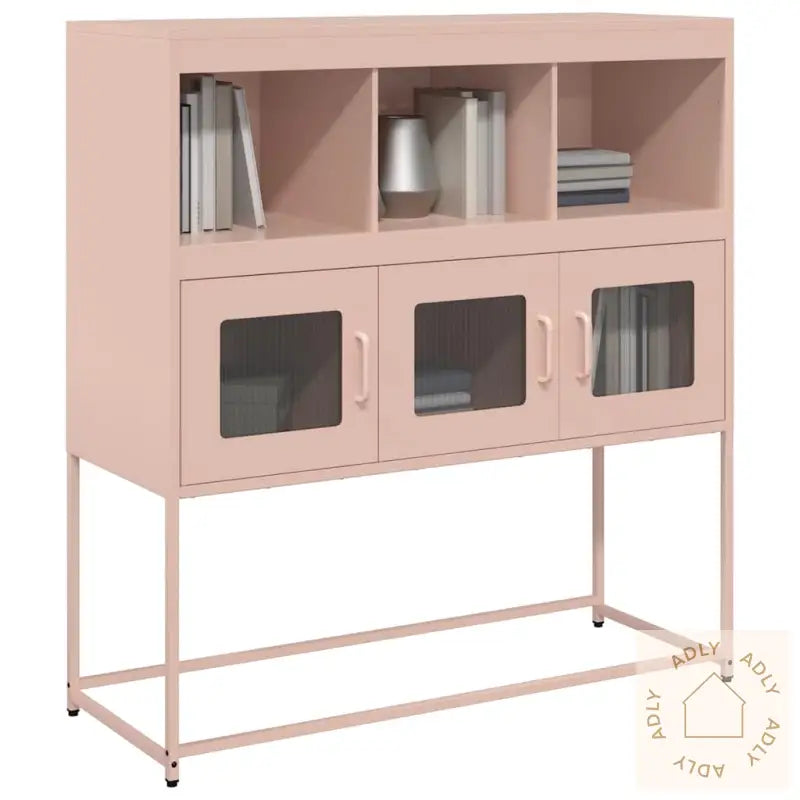 Skjenk Rosa 100,5X39X107 Cm Kaldvalset Stål