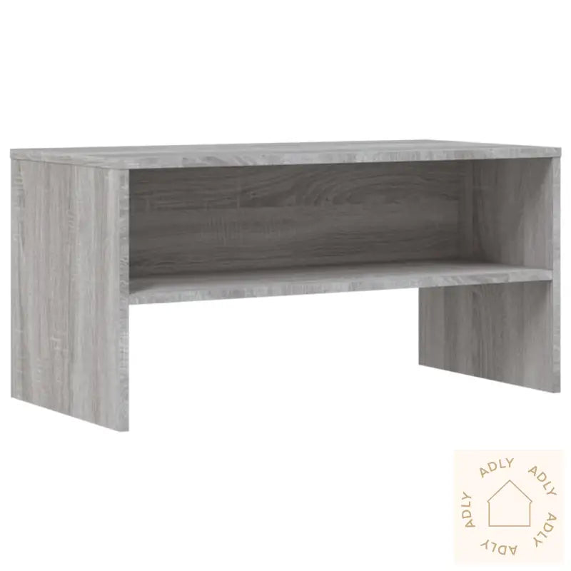 Tv-Benk Grå Sonoma 80X40X40 Cm Konstruert Tre