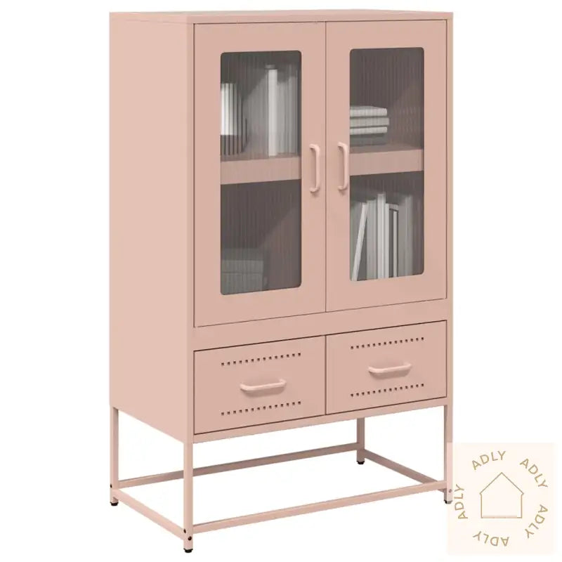 Highboard Rosa 68X39X111,5 Cm Stål