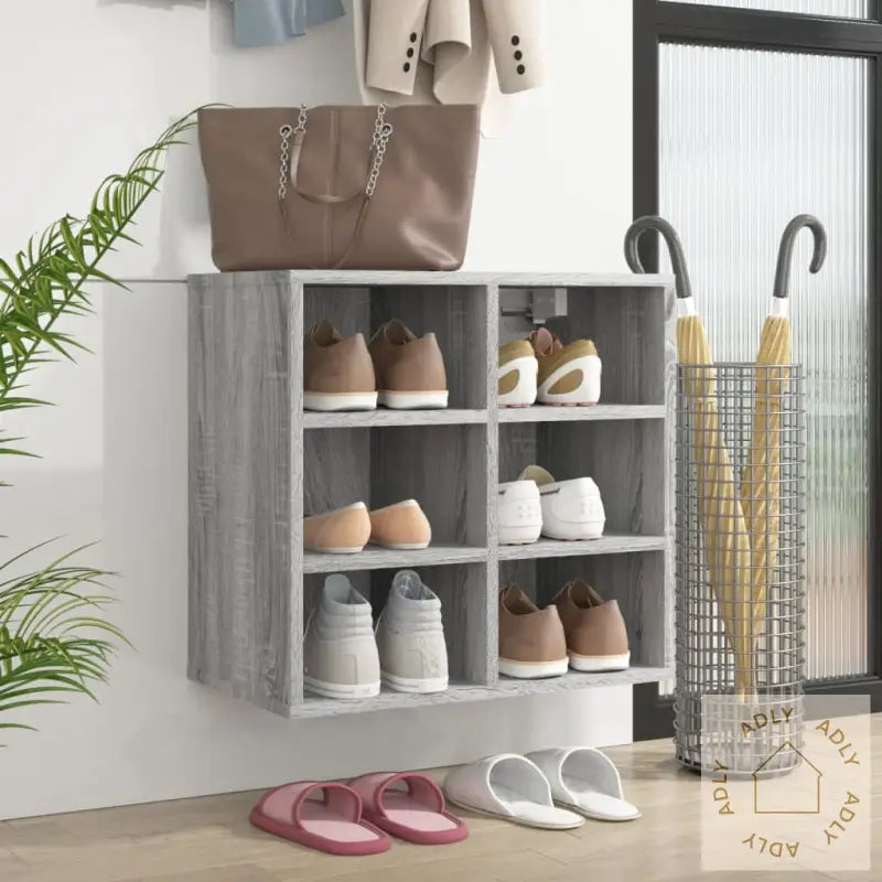 Skoskap Grå Sonoma 52,5X30X50 Cm