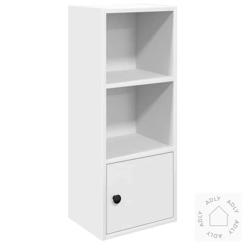 Bokhylle Hvit 31X24X77 Cm Konstruert Tre