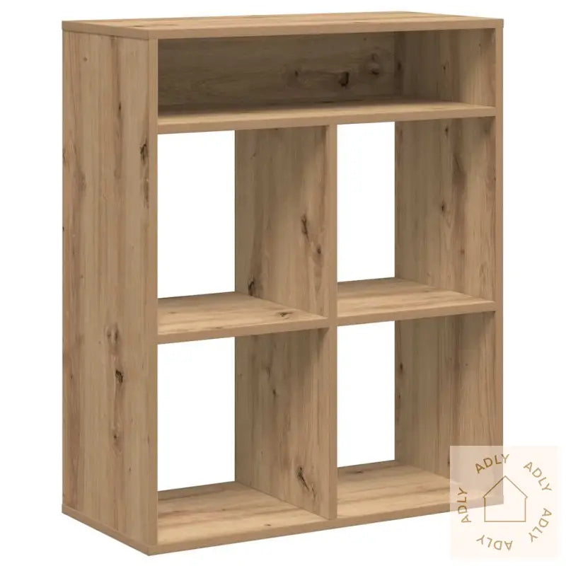 Bokhylle Artisan Eik 66X31X80 Cm Konstruert Tre