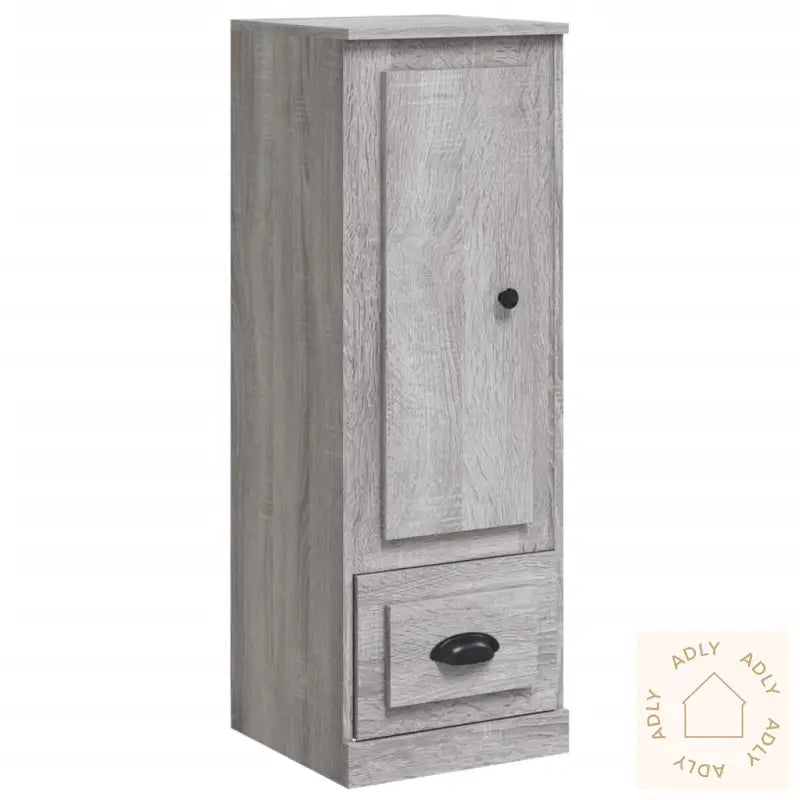 Highboard Grå Sonoma 36X35,5X103,5 Cm Konstruert Tre