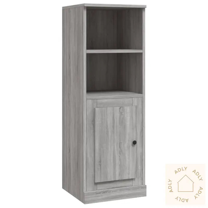 Highboard Grå Sonoma 36X35,5X103,5 Cm Konstruert Tre