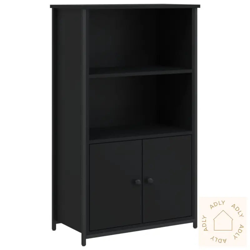 Highboard Svart 62X32X103,5 Cm Konstruert Tre