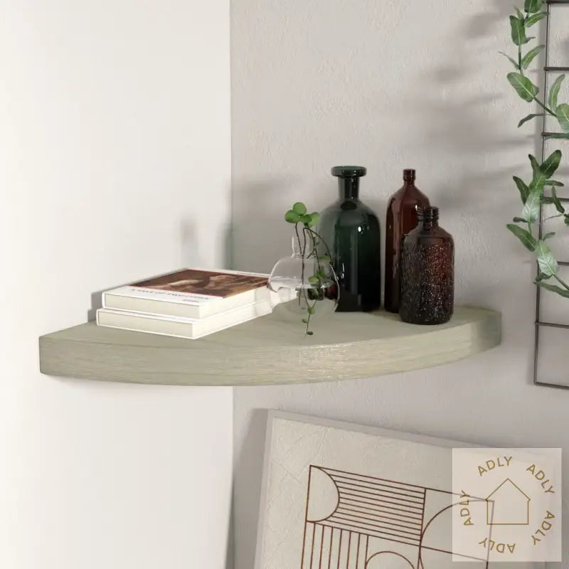 Flytende Vegghylle Eik 35X35X3,8 Cm Mdf