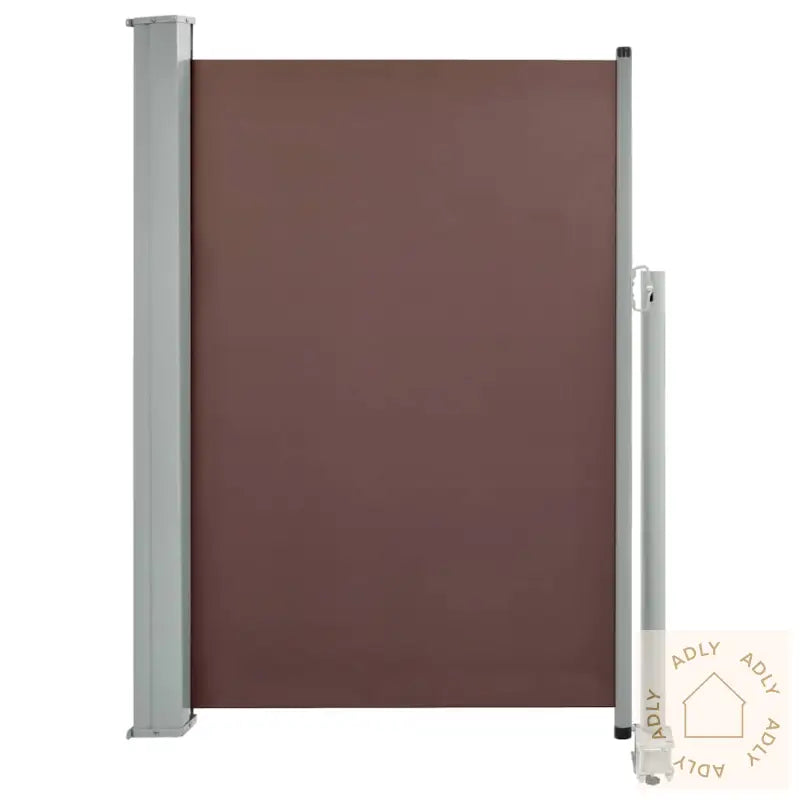 Uttrekkbar Sidemarkise 120X300 Cm Brun