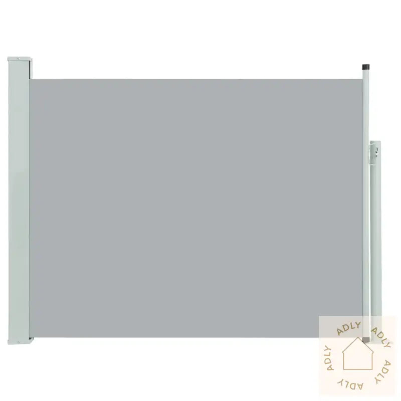 Uttrekkbar Sidemarkise 140X500 Cm Grå