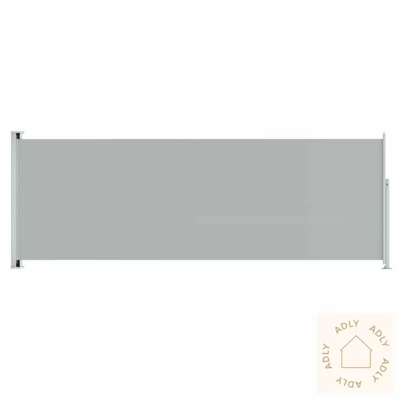 Uttrekkbar Sidemarkise 220X600 Cm Grå