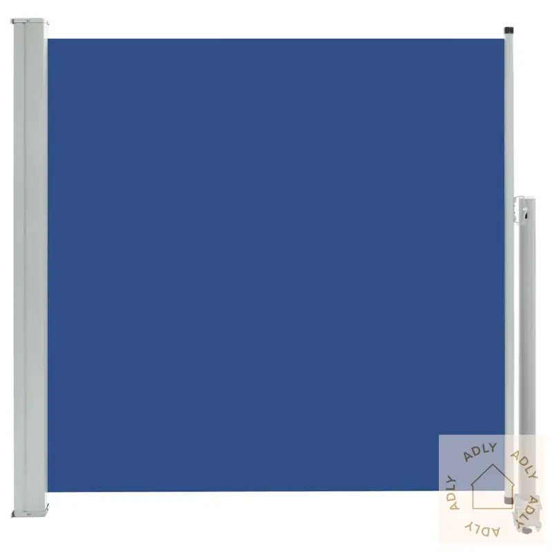 Uttrekkbar Sidemarkise 160X300 Cm Blå