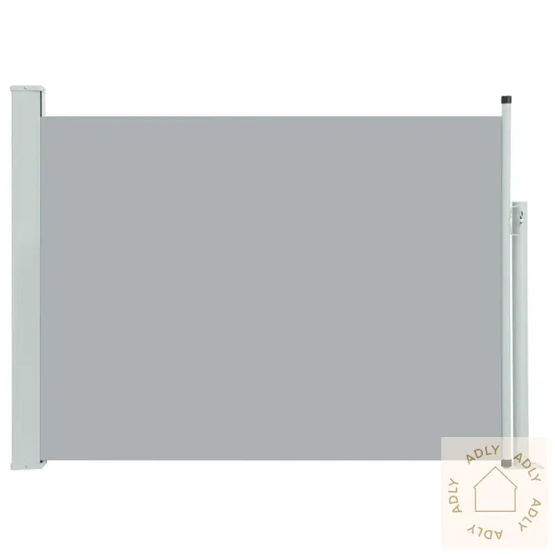 Uttrekkbar Sidemarkise 120X500 Cm Grå