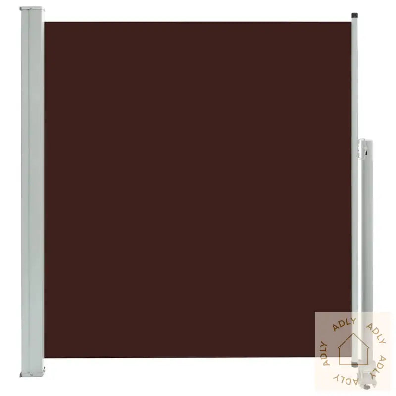Uttrekkbar Sidemarkise 140 X 300 Cm Brun