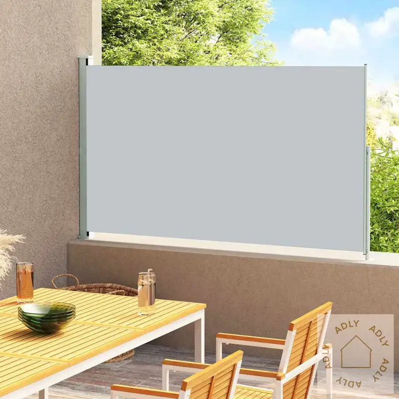Uttrekkbar Sidemarkise 200X300 Cm Grå