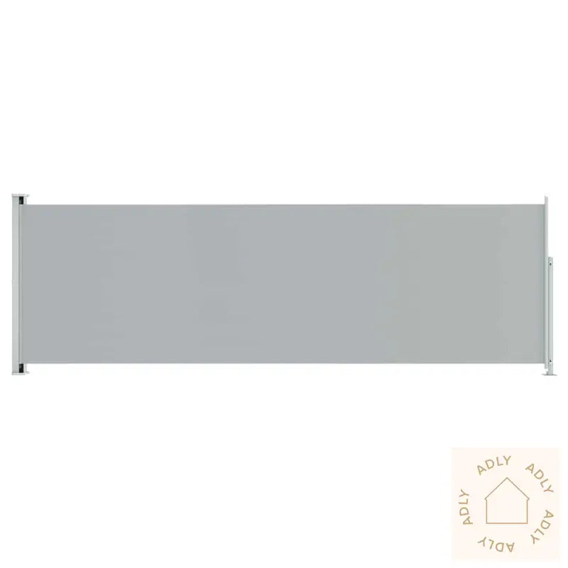 Uttrekkbar Sidemarkise 200X600 Cm Grå
