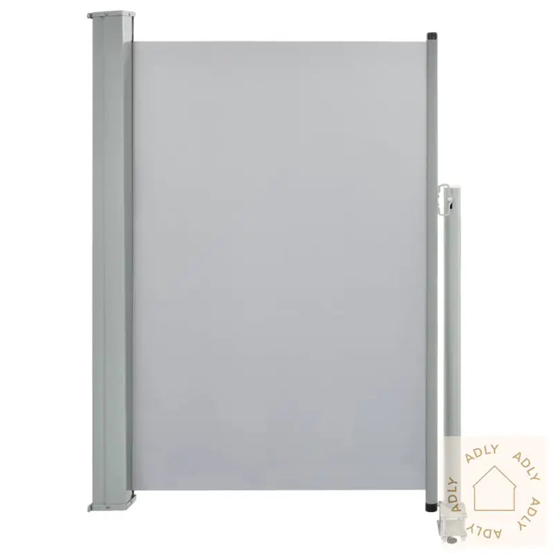 Uttrekkbar Sidemarkise 120 X 300 Cm Grå