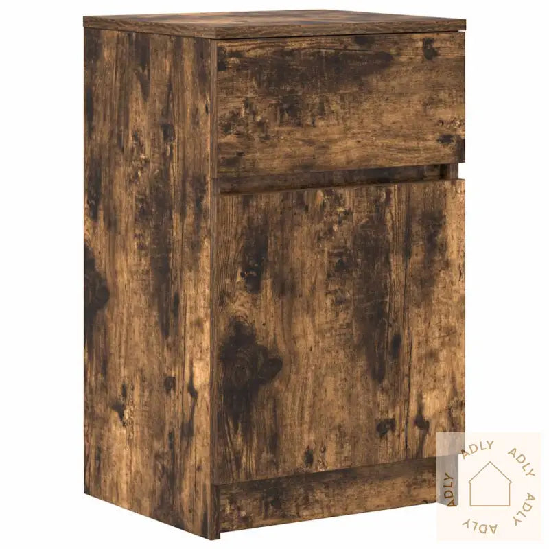 Nattbord Sonoma Eik 39X35X65 Cm Konstruert Tre