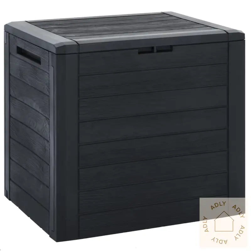 Putekasse For Hage Antrasitt 58,5X46X55 Cm Polypropylen