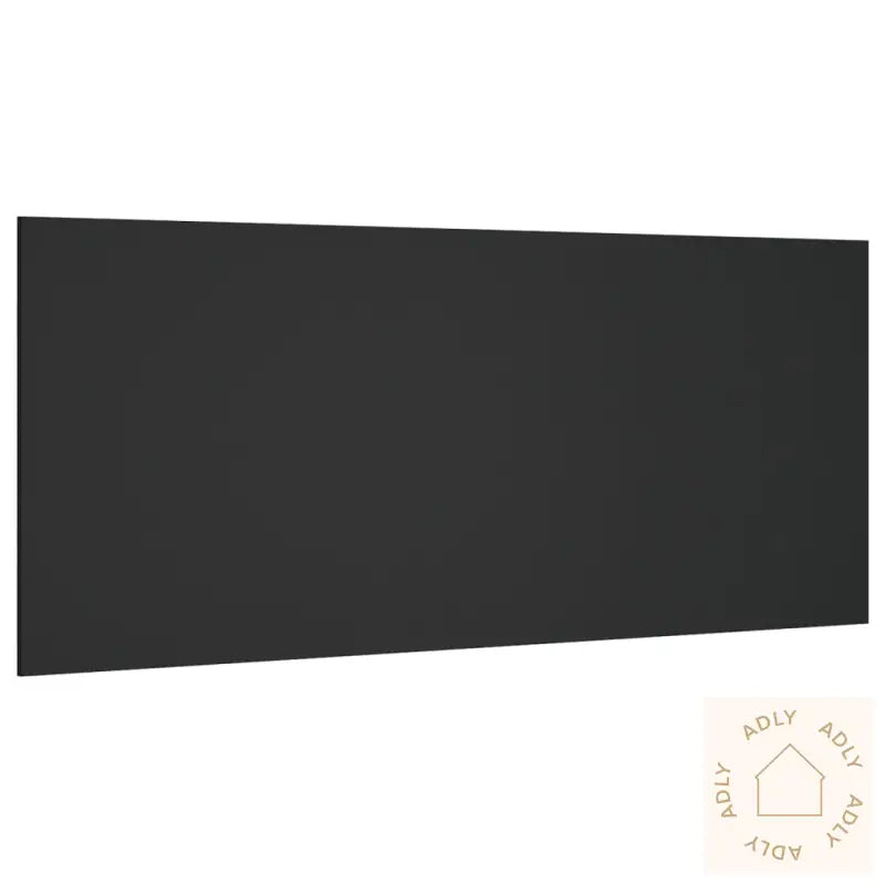 Sengegavl Svart 200X1,5X80 Cm Konstruert Tre