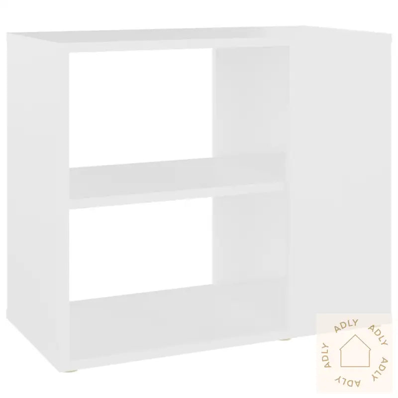 Sideskap Hvit 60X30X50 Cm Konstruert Tre