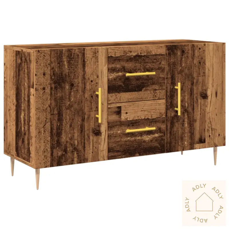 Skjenk Gammelt Tre 100X36X60 Cm Konstruert Tre