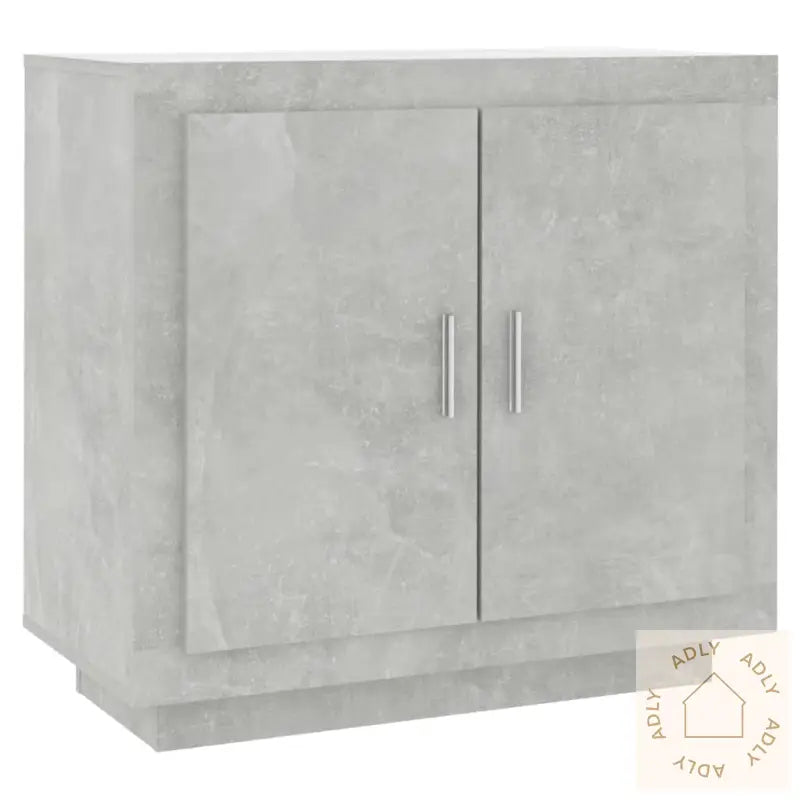 Skjenk Betonggrå 80X40X75 Cm Konstruert Tre