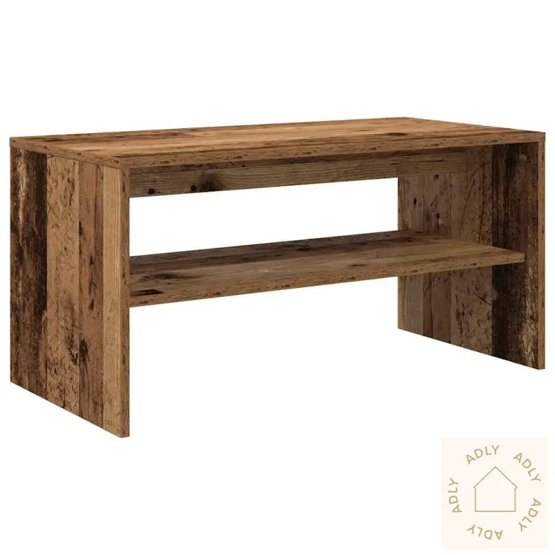 Tv-Benk Gammelt Tre 80X40X40 Cm Konstruert Tre